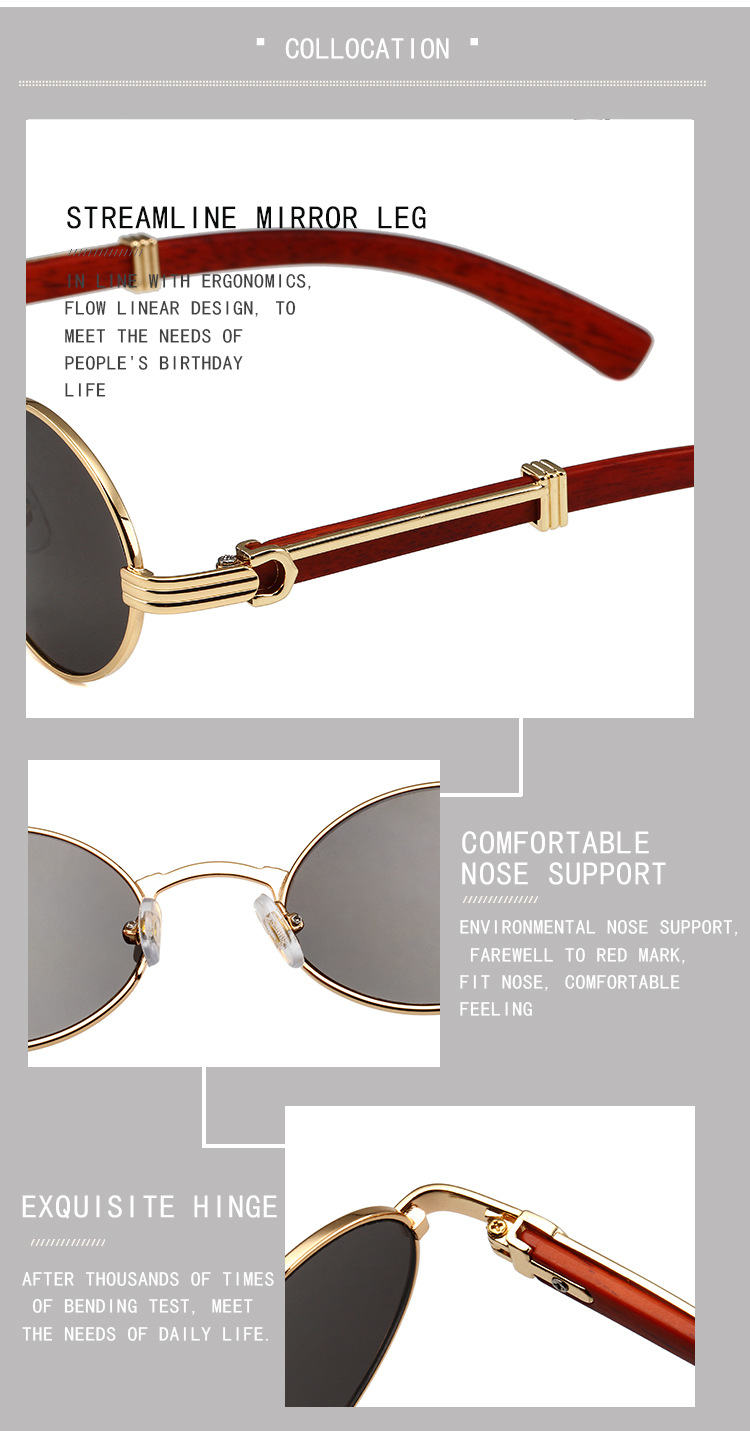 33g Weight Full Frame Glasses Structure Sunglasses Classification PC, UV400 Protection Lens Material Oval Frame Glasses Style Daily, Street Occasion Solid Color Pattern Unisex Gender Retro, Simple Style Style Retro Simple Style Solid Color PC UV400 Protection Oval Frame Full Frame Women's Sunglasses 13