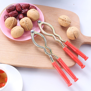 Multifunctional Thickened Walnut Clip Walnut Peeling Tool Sheller Pecan Pliers Walnut Spring Metal Nut Peeler