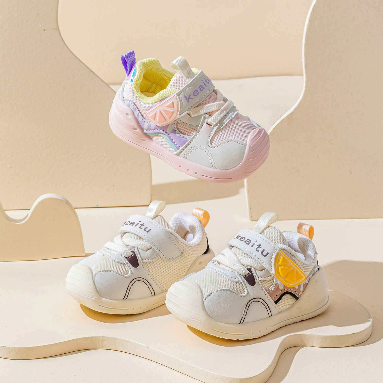 Женская детская обувь весной новый стиль детская мужская одиночная обувь нескользящая детская обувь школьный кроссовок мягкая подошва дышащая обувь оптом