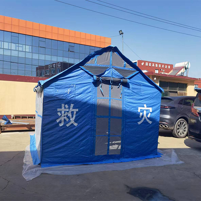 Fabricante de carpas de rescate para desastres, resistentes a terremotos y inundaciones, de uso en exteriores, para control de inundaciones, cálidas, para campamentos de montaña, según el estándar nacional Pengyuan.