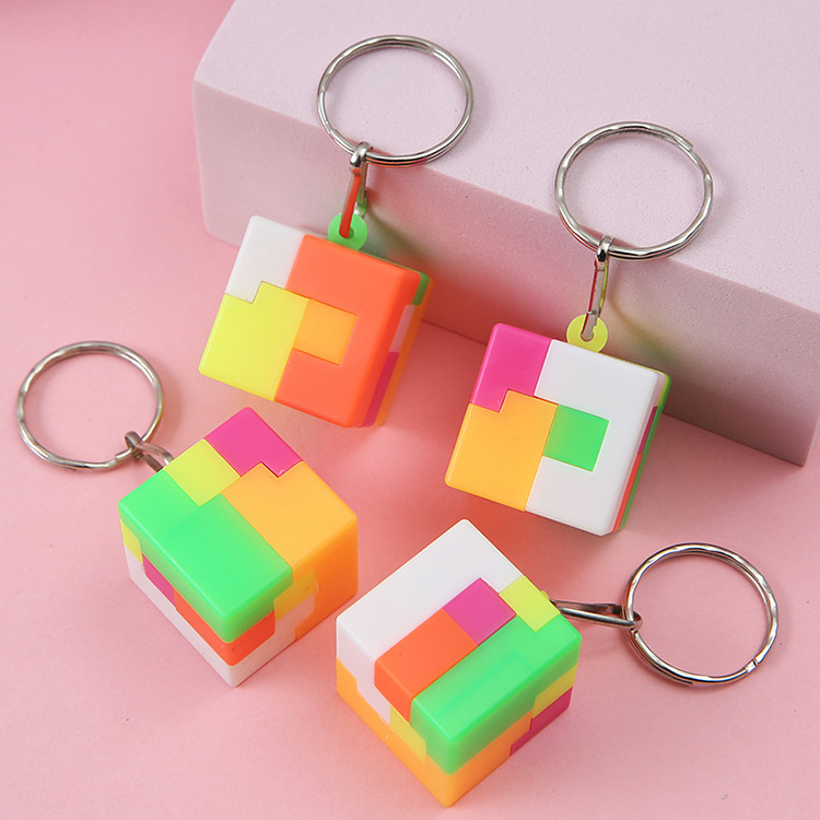 国境を越えた売れ筋孔明ロックルーバンロックパズルミニビルディングブロッククリエイティブ組み立てボールおもちゃルービックキューブボール DIY キー|undefined