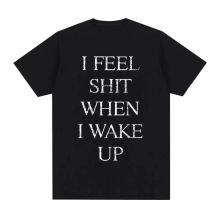 Yungblud I Feel Shit When I Wake Up T-shirt Men Clothing Fas