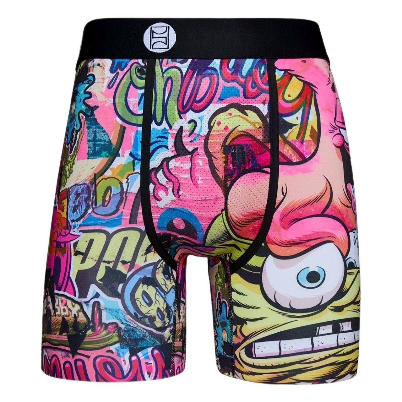 Marca de moda PSD seda de hielo pantalones cortos de poliéster pantalones de playa estampados anime deportes cómodos correr bóxer calzoncillos para hombres