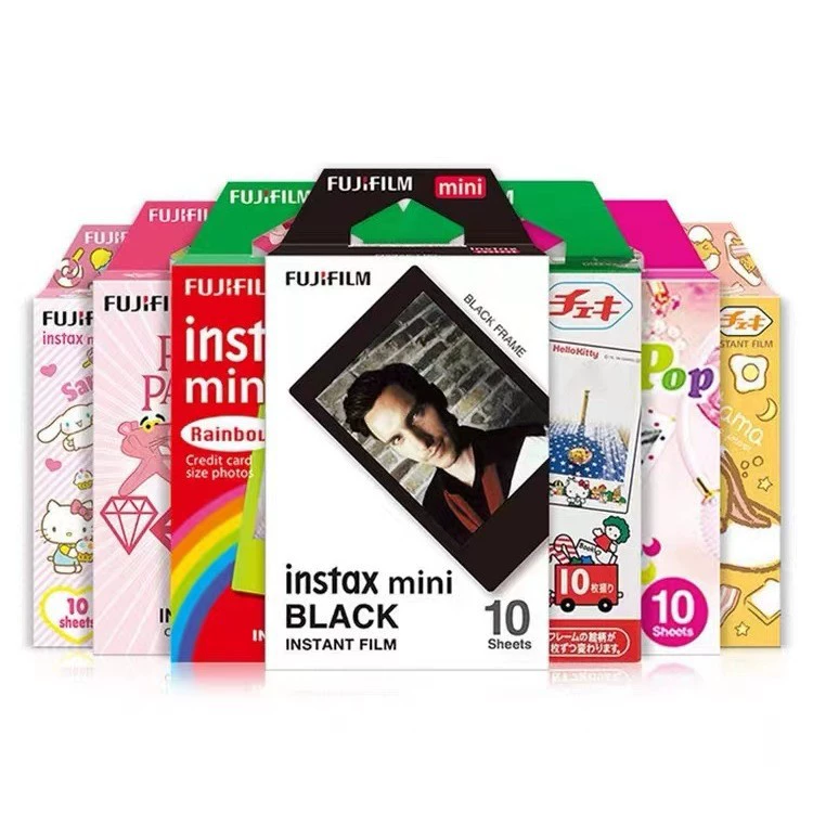 Фuju снимает Instax mini фотопапер 3 радуга 10 штук пленки фотопапер