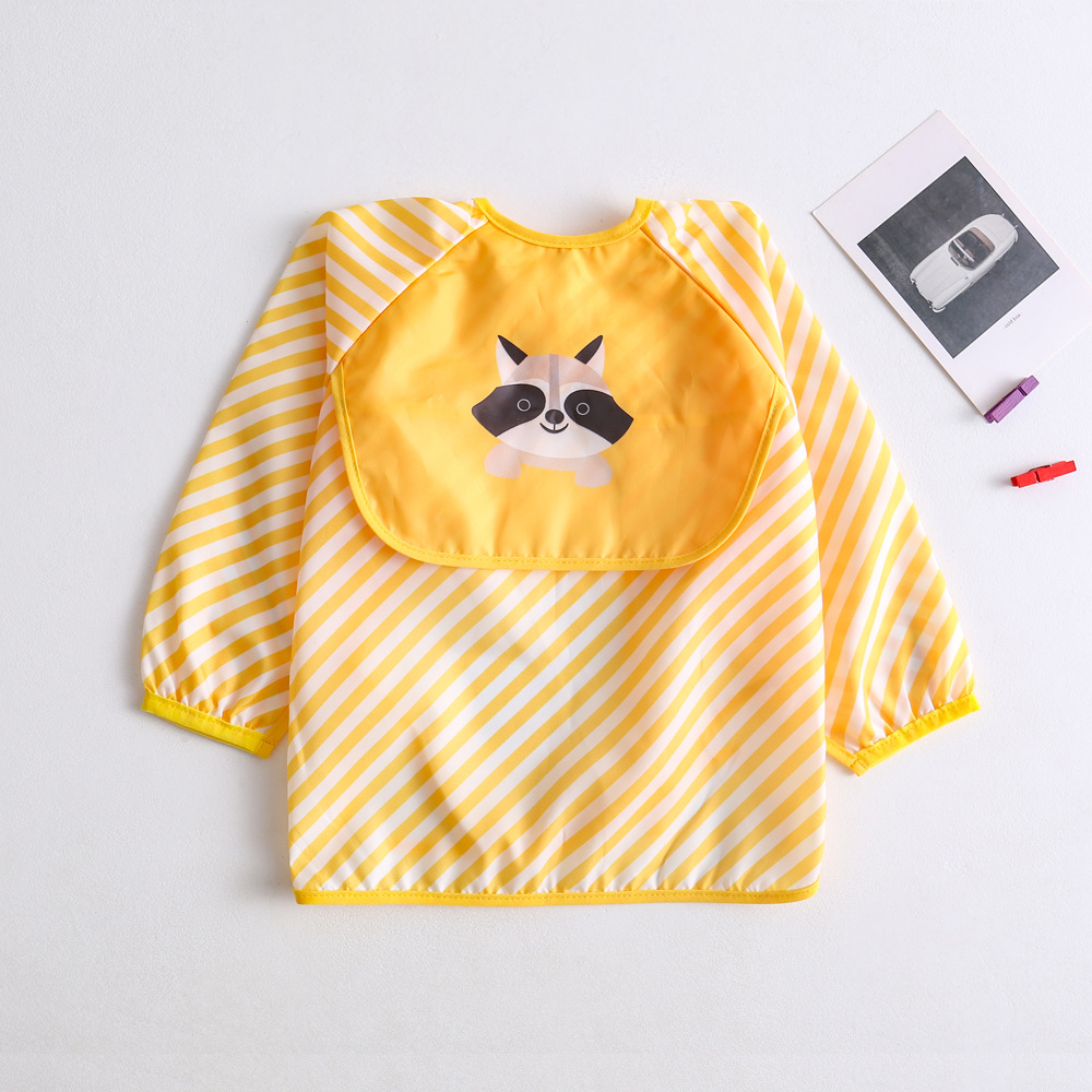 [Long sleeve turning pocket] Raccoon