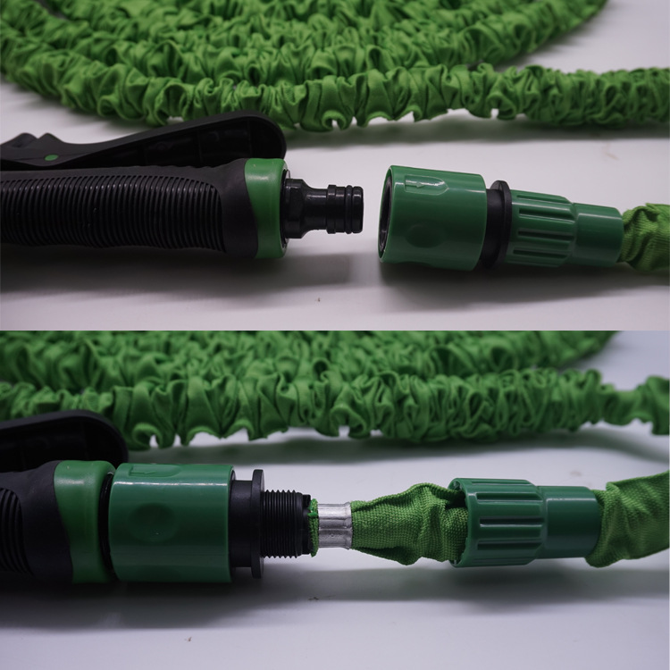 工厂直销绿色3倍伸缩花园水管 魔术伸缩洗车水管厂价直销 BG