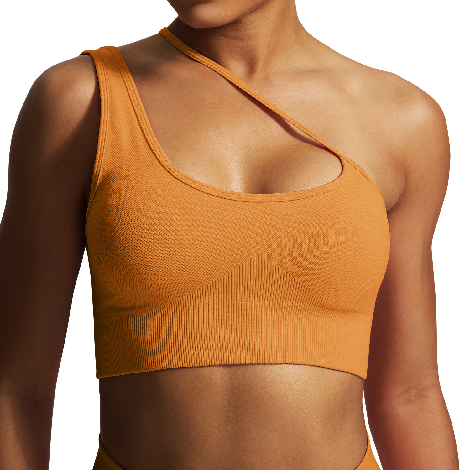 Europa y los Estados Unidos hombros inclinados espaldas rápidas sujetadores de yoga antichoque elásticos ropa interior deportiva para correr chaleco de acondicionamiento físico