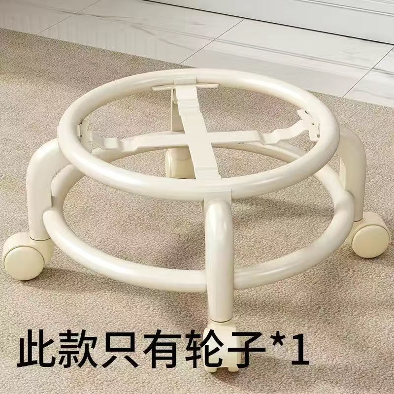 Taburete doméstico pequeño respaldo de ruedas universales banco suave con ruedas red sofá infantil mesa de té silla pequeña polea taburete bajo