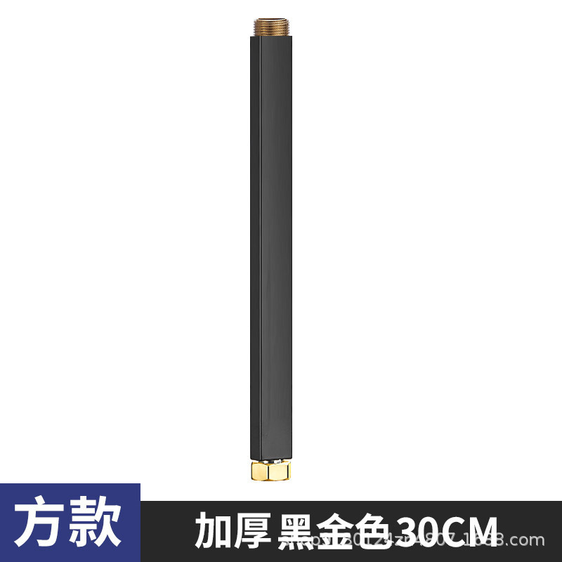 Ducha de comercio exterior transfronterizo elevador columna de ducha barra de extensión de ducha tubo 30cm 40cm tubo recto conexión de altura