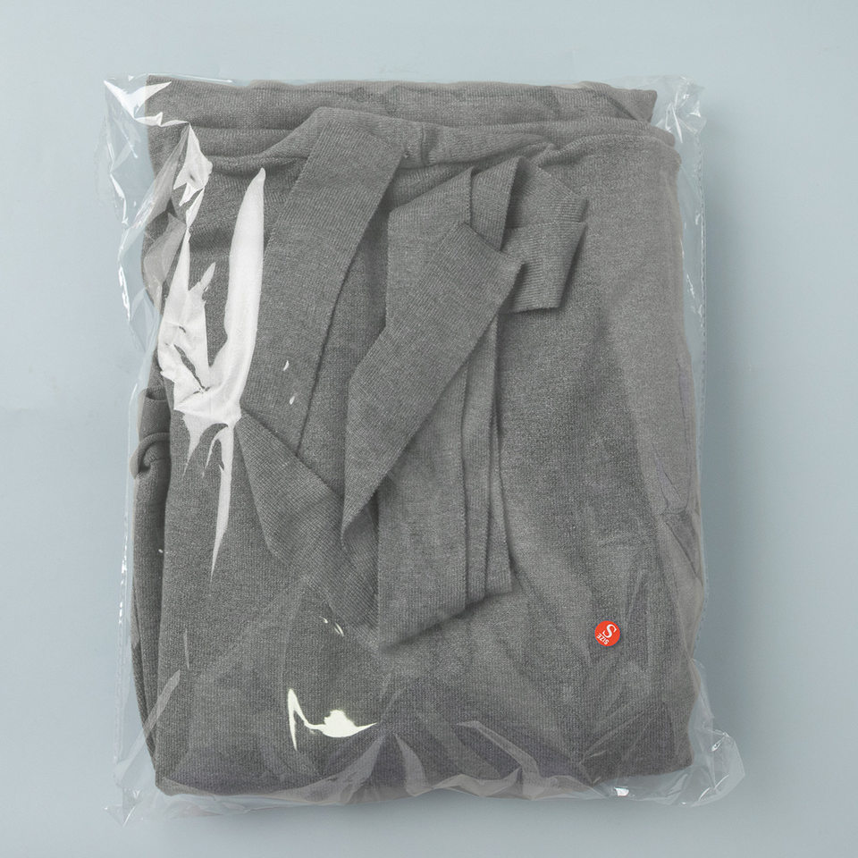 Bộ đầm dài kèm áo cardigan dệt kim dài tay nữ — Màu cà phê đậm, Màu hồng, Màu trắng, Màu xám chi tiết 42