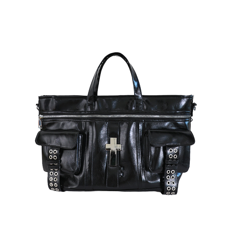 Bolso de mujer de gran capacidad de lujo ligero de hombro mochila de alto nivel de moda retro versátil Maillard bolso de mano