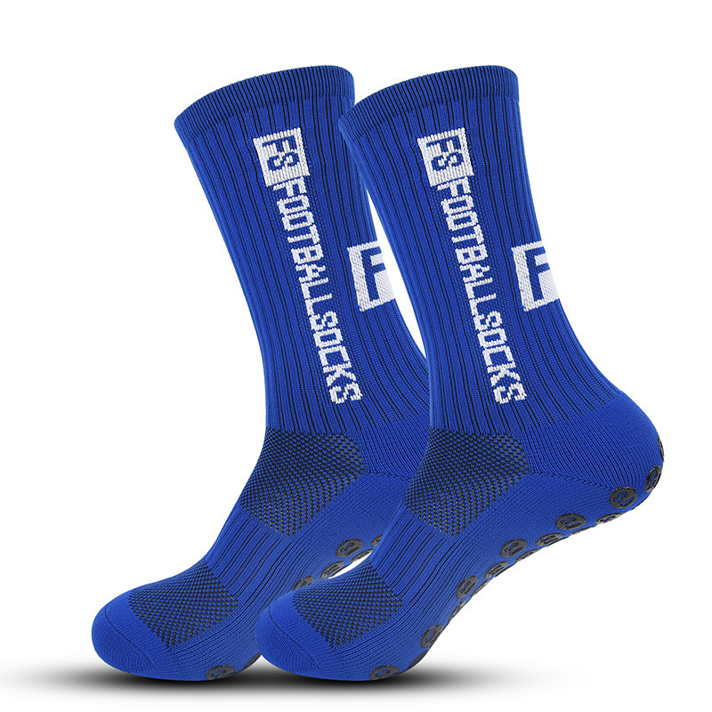 1ペアFSフットボールSOCKSサッカースポーツトレーニングゲームレギンスサッカーソックス|undefined