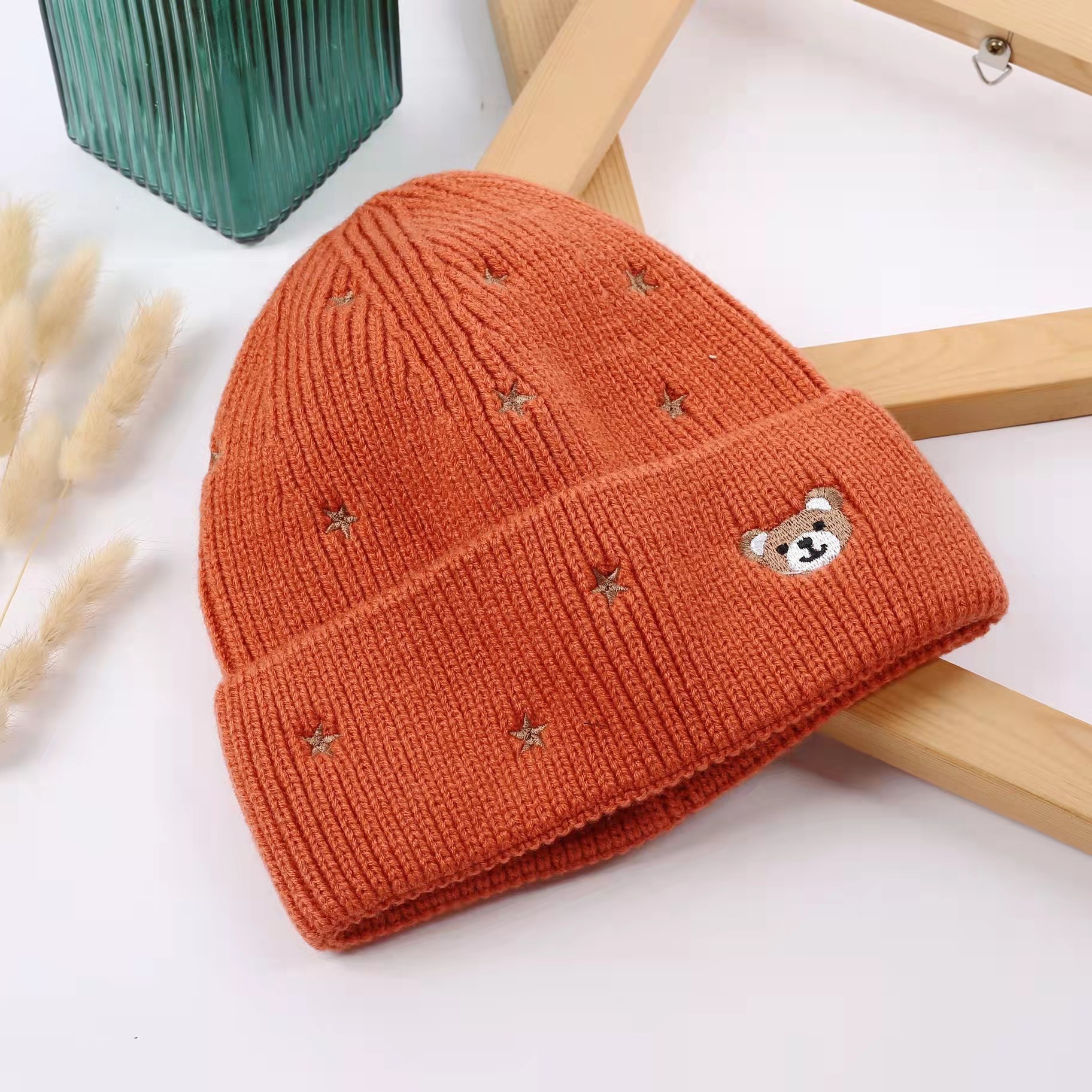 Teddy Bear Knitted Hat 10