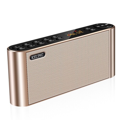 Keling Q8 wireless Bluetooth audio digital song radio heavy bass small audio outdoor mobile phone subwoofer