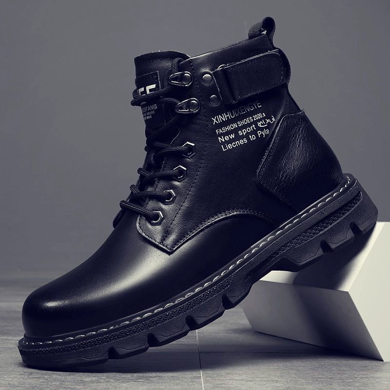 Низкие ботинки (Martens) демисезонные платформенные туфли, корейский стиль, лёгкие, размеры 39–44
