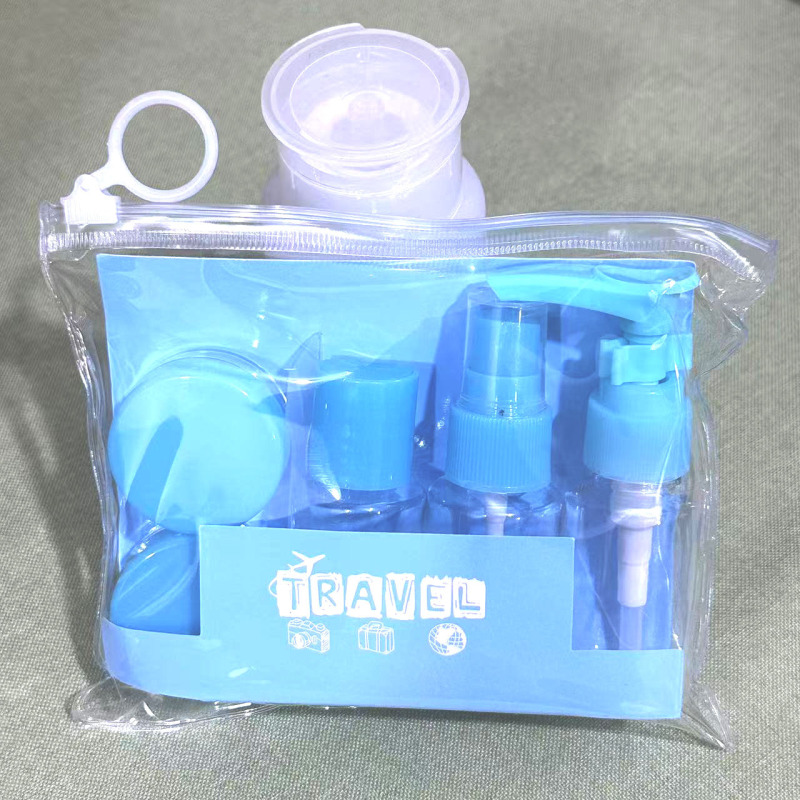 ポータブルトラベルボトルセット プッシュ式化粧品・スキンケア用品 フェイスクリーム・水乳液サンプル 空ボトル スプレーボトル|undefined