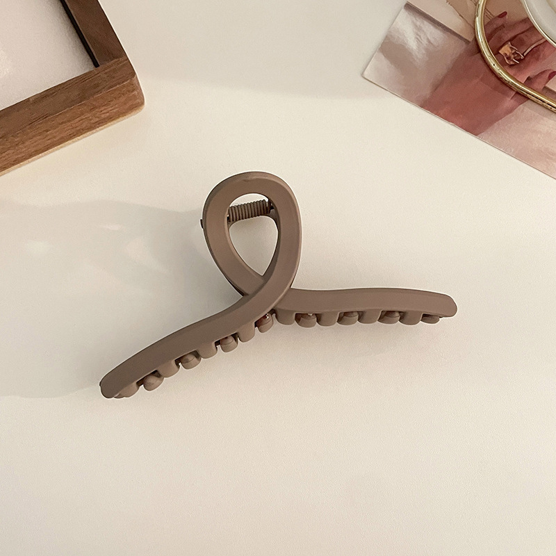 奢华潮流亚克力鲨鱼夹女大号发夹优雅百搭经典时尚饰品必备单品|undefined
