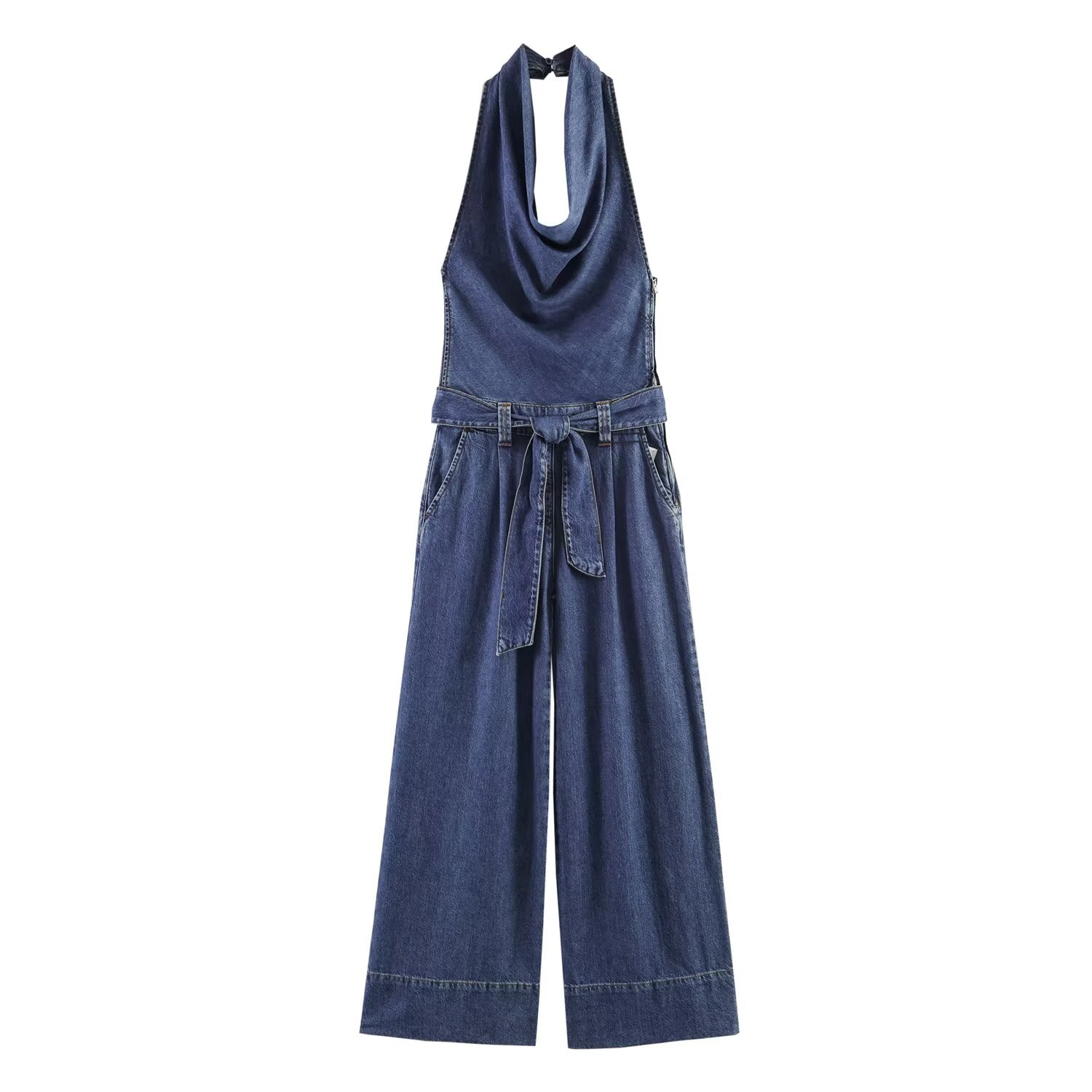 TAOP & ZA ropa de mujer verano 2026 nuevo estilo europeo y americano estilo retro colgar jeans 7147030