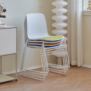 Yhhy-236 Negotiation Chair Conference Training Chair Stackable Bow-Shaped Armless Simple Seat Negotiation Conference Room