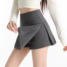��ɫ����ȹ��Ů�ļ��¿�������࿪��С���Ӹ���a�ֶ̿�ȹA10354