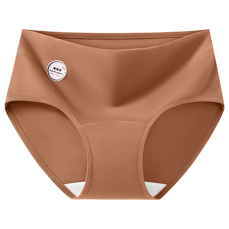 Calzoncillos cálidos, cepillados, regenerantes, calzoncillos calientes, antibacterianos de grado 9A, alargado y ensanchado, entrepierna de algodón puro, calzoncillos de mujer de alta elasticidad