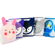 (不混批)点胶魔术贴儿童护膝高弹可调节厚海绵婴婴儿宝宝爬行学