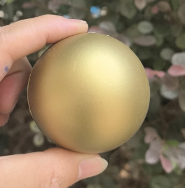 Venta caliente transfronteriza pu espuma tamaño pequeño color sólido brillante Bola de impresión de logotipo 4cm aerosol pintura estrés bola juguetes para niños