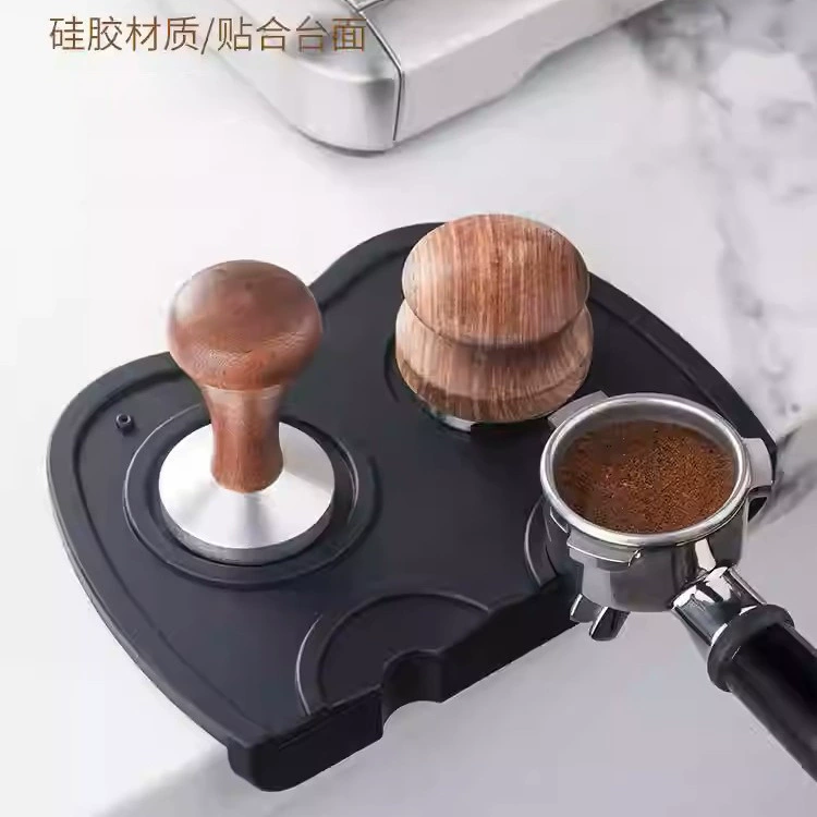 Спот кофе пресс-порошок силиконовый кофе угловой коврик противоскользящий силиконовый коврик кофе молоток коврик кофе кофе коврик кофе коврик