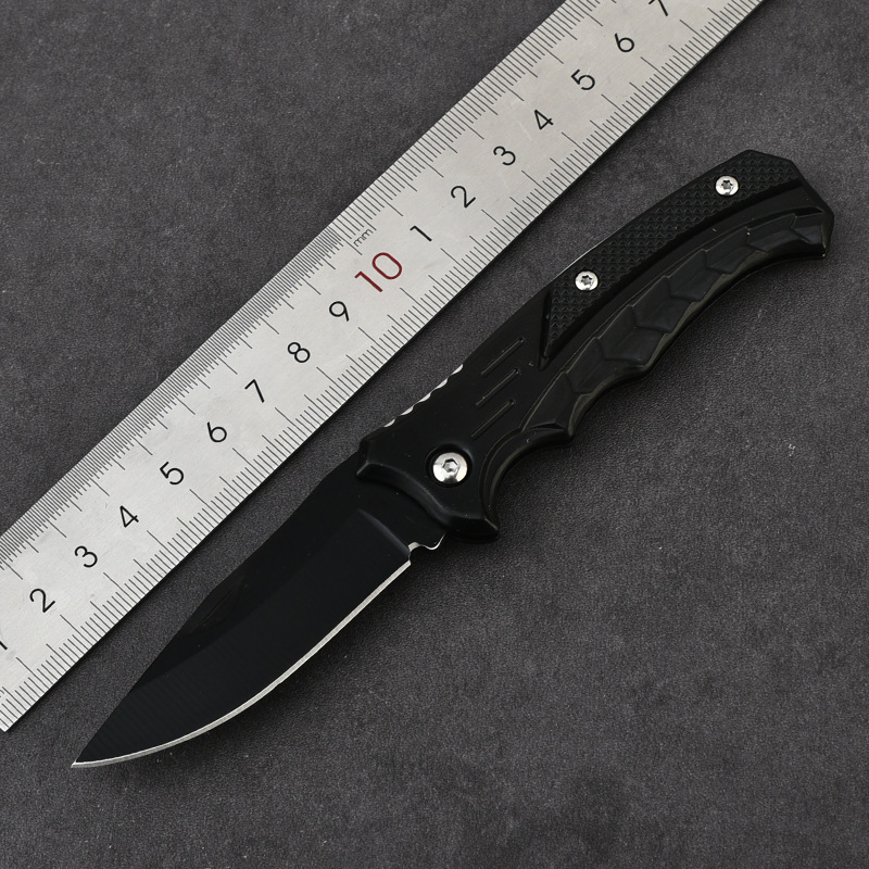 厂家批发不锈钢折叠刀户外野营求生折刀随身便携防身小刀户外刀具