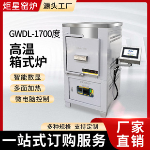 Customizable 800-1900 Degree High Temperature Laboratory Equipment Electric Furnace Medium and High Temperature Vertical Electric Furnace Box Muffle Furnace