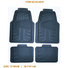 跨境专供PVC橡胶通用汽车脚垫批发可裁剪无异味四季可用耐脏车垫