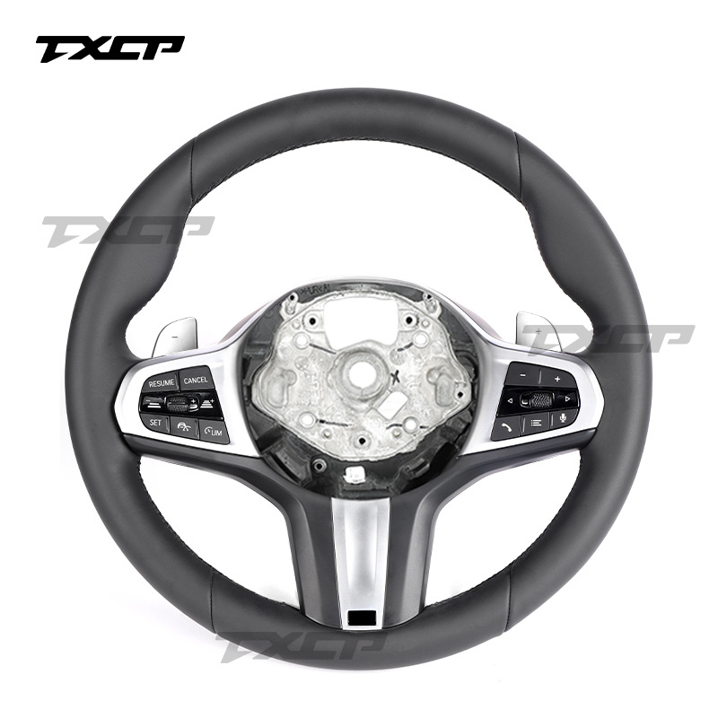 Suitable for BMW 1234567 Series M2M3M4M5M6M8X3MX4MX5M, upgraded full-leather steering wheel