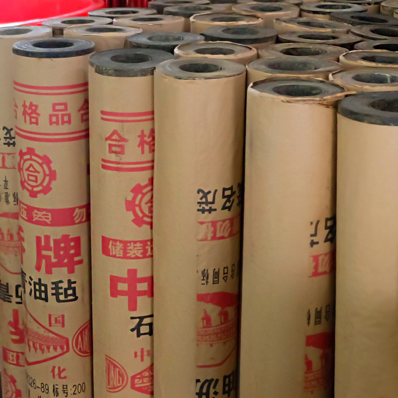 ll沥青油毡纸屋顶楼顶搭棚石油沥青纸仓库地基防水卷材防潮油毛毡