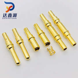 4.0冠簧母孔 大电流连接器4.0冠簧铜插孔插针pin针航空插座达鑫源