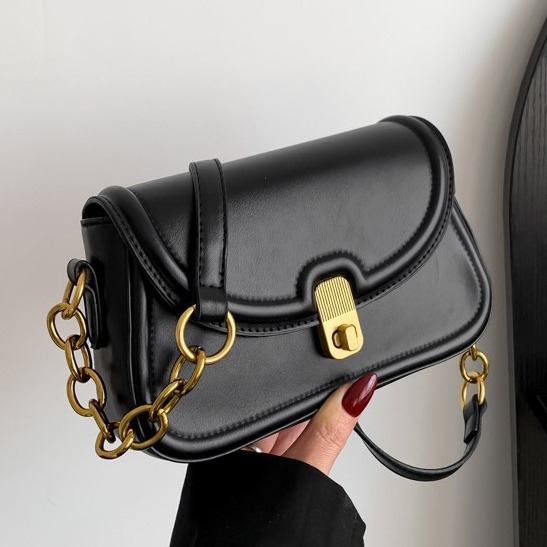 New Women's Bag, High Quality, Retro Small Bag, Popular and Versatile Crossbody Bag for Women, One Shoulder and Underarm Small Square Bag_voghion.com