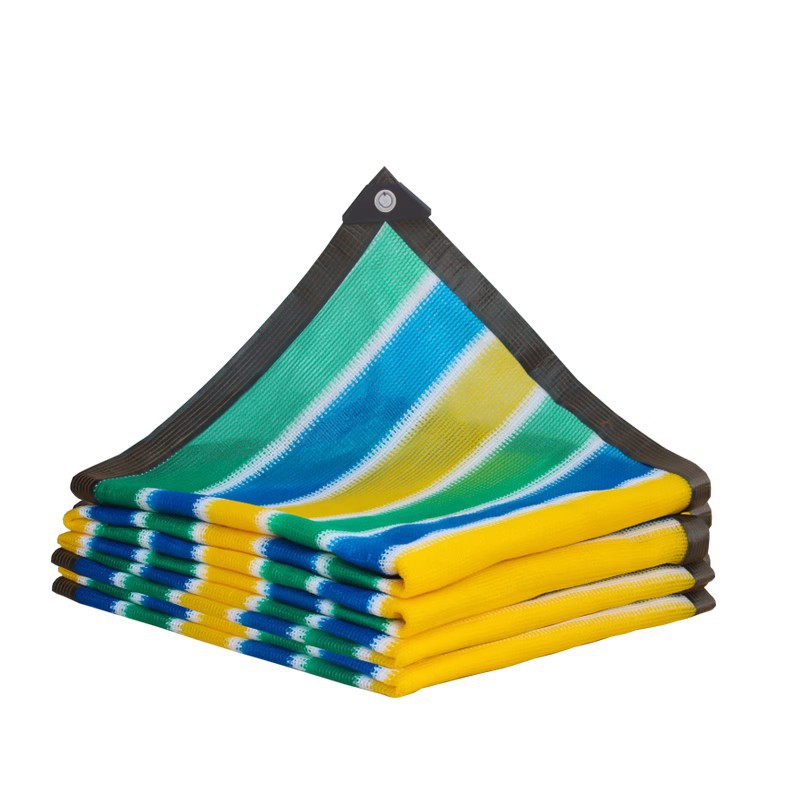 彩色遮阳网大尺寸90克