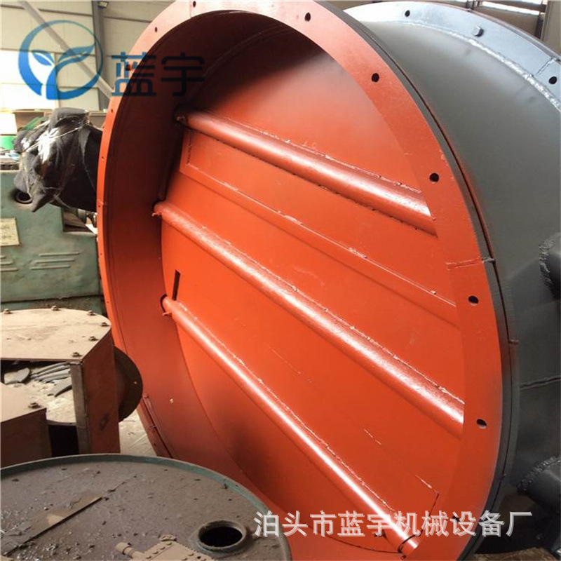 烟气通风蝶阀电动执行器调风阀电动圆风门法兰连接风机蝶阀挡板阀