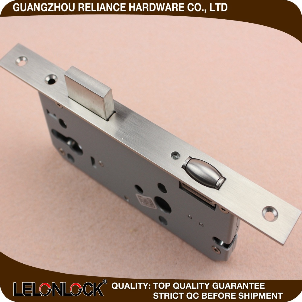 Cerradura de bola de acero inoxidable estándar europeo personalizada 85 serie de cerradura de bola de puerta de entrada a prueba de viento accesorios de cerradura de puerta interior