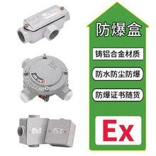 AH防爆接线盒铸铝合金 BHC直通三通弯头86防爆型过线分线穿线盒