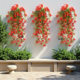 Factory in stock cross-border artificial flower eucalyptus morning glory rattan wall hanging silk flower home wedding outdoor garden flower