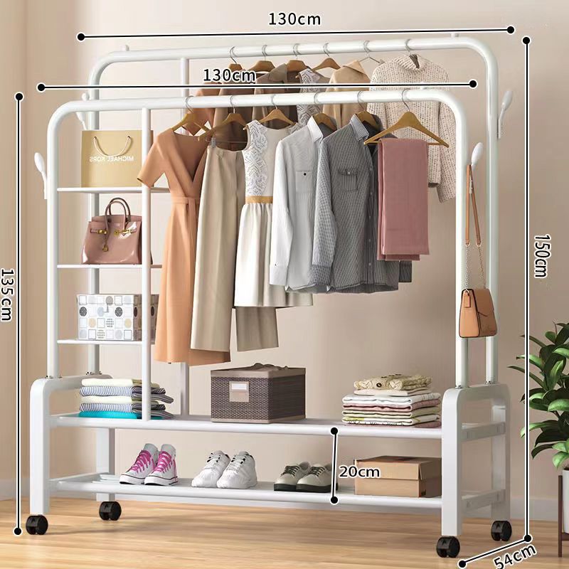 percha de ropa de piso vertical grosor grosor percha de ropa de casa dormitorio balcón barra de secado percha de ropa de secado percha