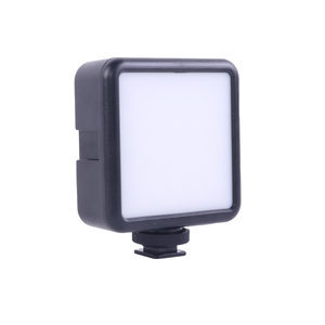 Mini paquete de luz de relleno de bolsillo de luz de relleno recargable compacto, luz de relleno cuadrada, luz de tofu en vivo selfie