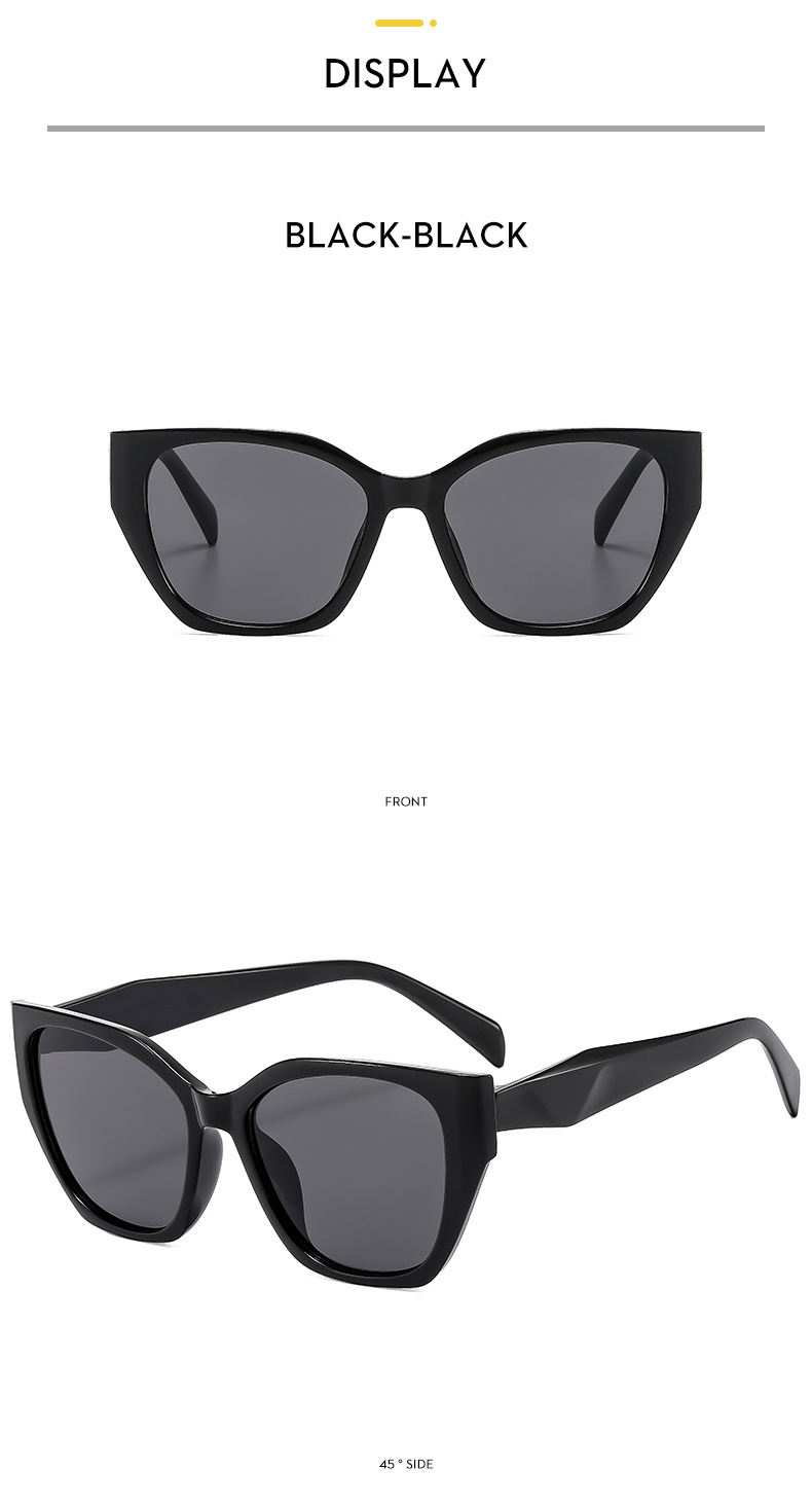 52g Weight Full Frame Glasses Structure Sunglasses Classification PC, UV400 Protection Lens Material Special-Shaped Mirror Glasses Style Holiday, Travel Occasion Solid Color Pattern All Seasons Season Women's Gender Simple Style, Classic Style Style Simple Style Classic Style Solid Color PC UV400 Protection Special-Shaped Mirror Full Frame Women's Sunglasses 12