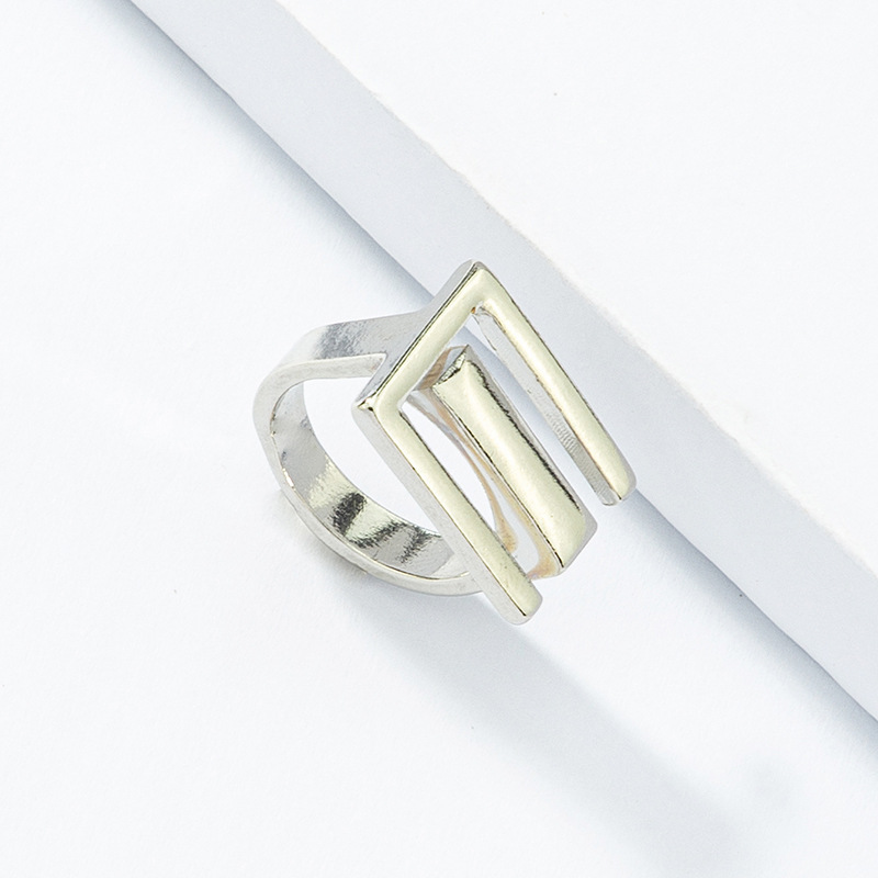 Wholesale Fashion Geometric Alloy Ring display picture 4