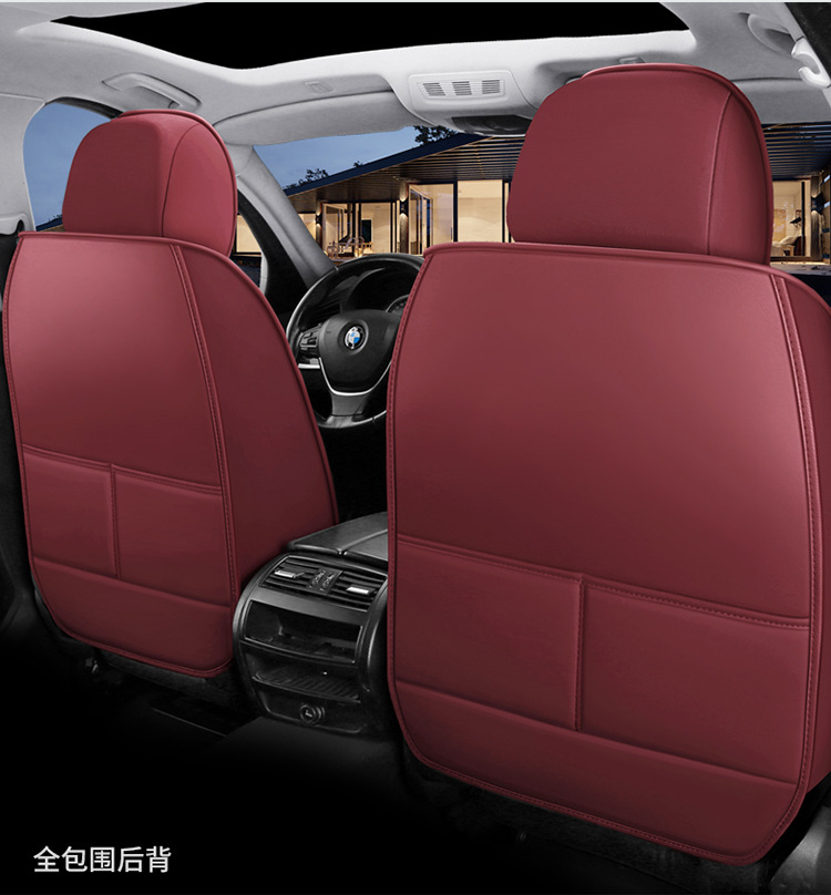 Wholesale Foreign Trade Manufacturers Direct Sales New All-Inclusive Car Seat Covers Full Leather Seat Cushions Four-Season Universal Seat Cushions Seat Covers