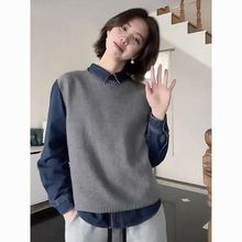 短款加绒加厚牛仔衬衫2023秋冬爆款休闲时尚小个子衬衣上衣香云纱