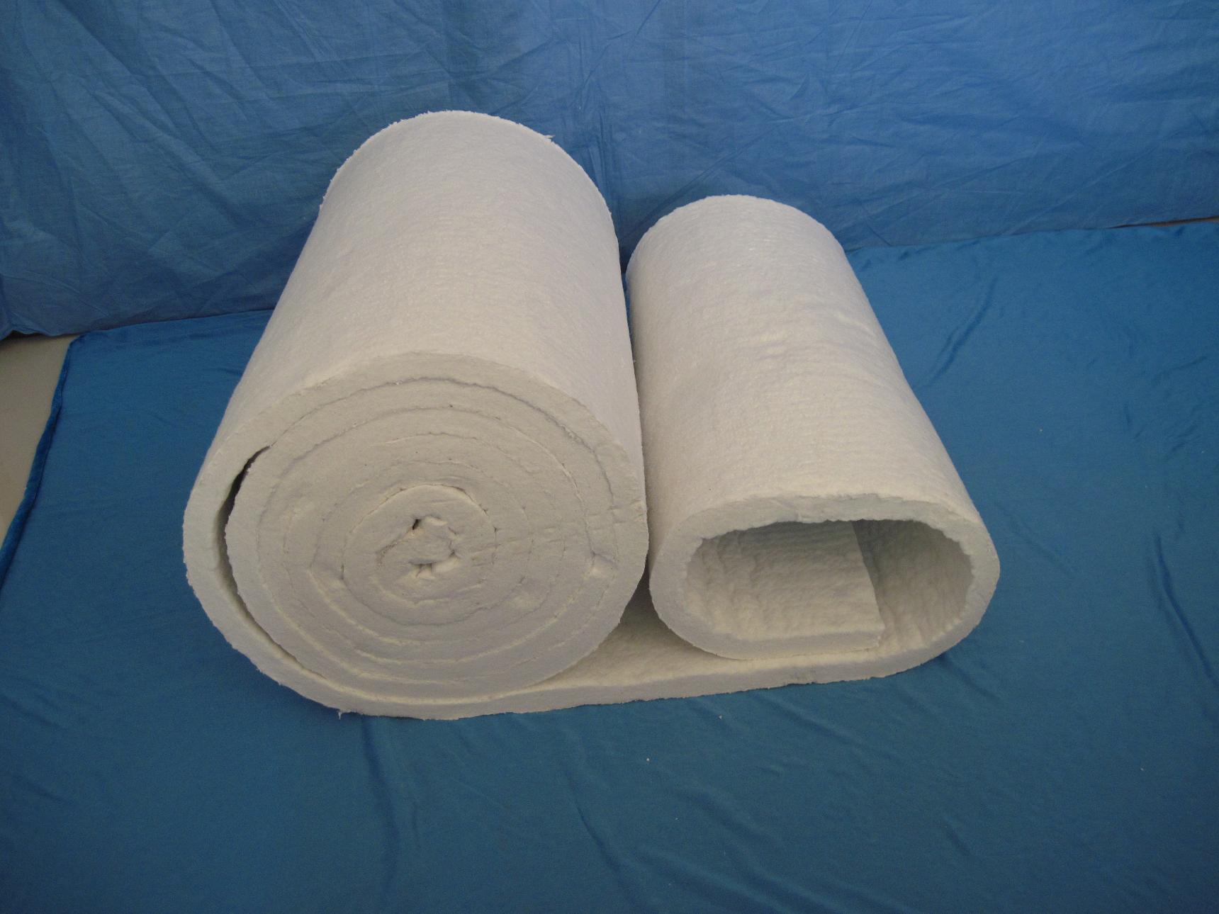 高温度1600多晶莫来石纤维毯 氧化铝纤维毯