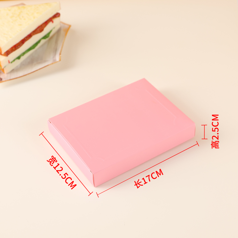 Cuchillo y tenedor caja de pastel de cumpleaños cubiertos cajas de papel una vez cuchillo y tenedor caja de vela se puede personalizar estampado