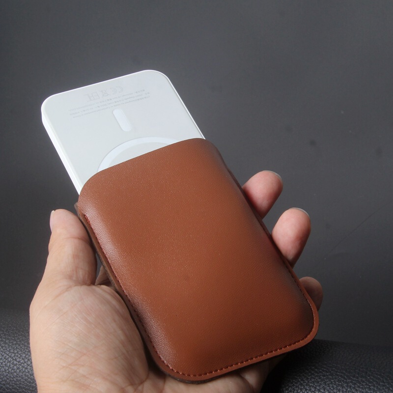 Suitable for Apple Battery Protective Case Apple magsafe External Battery Case Huawei Accompaniment WiFi 3 Leather Case