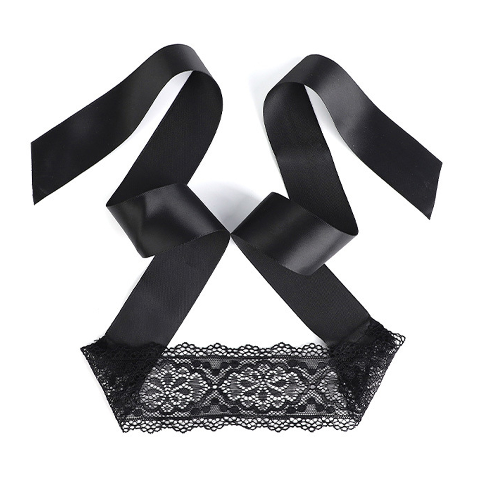 블랙 레이스 아이 마스크